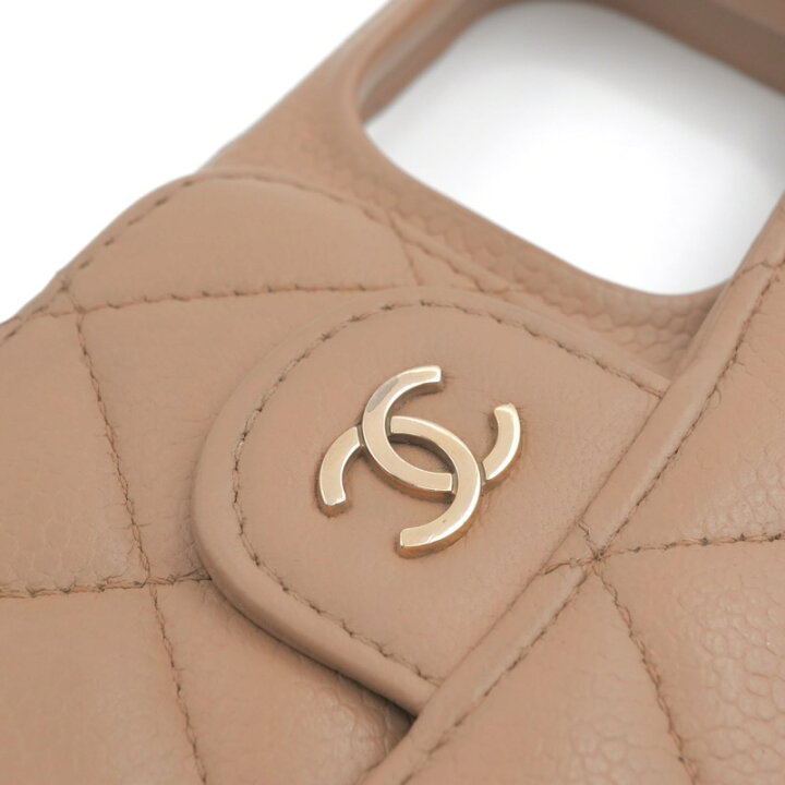 楽天市場】シャネル CHANEL 携帯・スマホアクセサリー ベージュ 