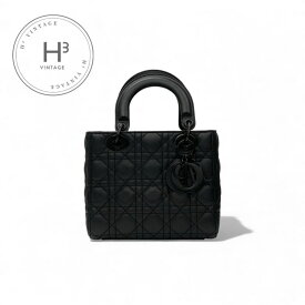 クリスチャンディオール CHRISTIAN DIOR バッグ ショルダーバッグ ブラック Lady Dior My ABCDior スモール カナージュ ウルトラマット カーフスキン 2way ハンドバッグ