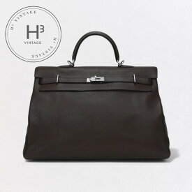 エルメス HERMES ケリー50 ケリー 50 バッグ トートバッグ ショルダーバッグ トゴ ブラウン Brown 茶 シルバー金具 ハンドバッグ V字金具 内縫い