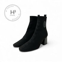 楽天市場】ショートブーツ 黒（ブランドエルメス）（レディース靴｜靴 