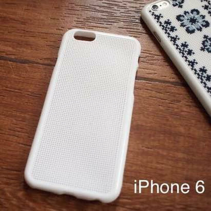 楽天市場 クロスステッチ刺繍 オリジナル作成用 Iphoneケース Iphone ６ 対応 全２色 Tierra 楽天市場店