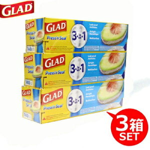 GLAD Press'n Seal Strage Food Wrap 3Zbg Obh vX&V[ vXV[ }WbNbv[30cm×43.4m]