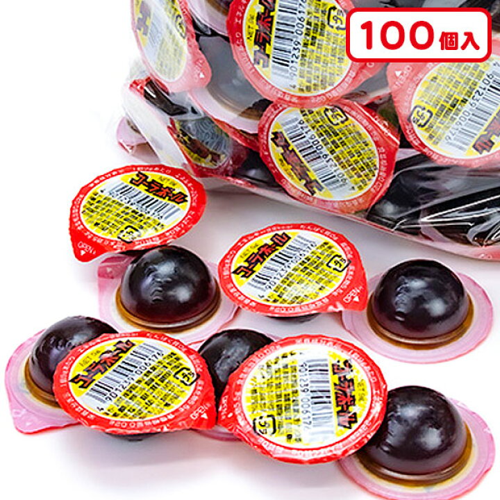 楽天市場 コーラボール ゼリー ゼリー菓子 お子様ランチ 駄菓子 おやつ お菓子 子ども会 施設 子供会 保育園 幼稚園 景品 イベント お祭り プレゼント 人気 色柄指定不可 不良対応不可 タイガーキャットプラス