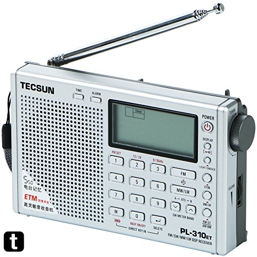楽天市場】TECSUN PL-310ET デジタルDSP短波ラジオ ポータブルBCL受信