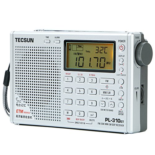 楽天市場】TECSUN PL-310ET デジタルDSP短波ラジオ ポータブルBCL受信