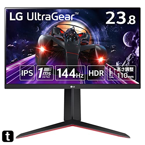楽天市場】】LG ゲーミングモニター UltraGear 24GN65R-B 23.8インチ