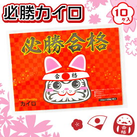 必勝カイロ{ 雑貨 合格 縁起物 受験生 応援 必勝 防寒 グッズ ギフト 誕生日 子ども会 施設 }[ 子供会 保育園 幼稚園 景品 イベント お祭り プレゼント 人気 ]【色柄指定不可】【不良対応不可】