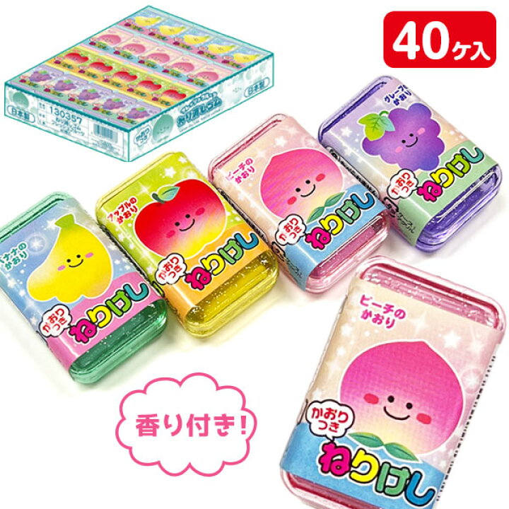 楽天市場】ねり消しゴム フレッシュフルーツ{ 文具 香り付 おもちゃ 