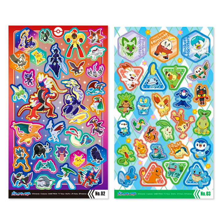 楽天市場】ポケモン キラッとシール{ 雑貨 キャラクター }{ ギフト 