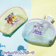 トムとジェリー メッシュラウンドポーチ{ ポーチ 小物入れ かばん 雑貨 キャラクター }{ ギフト 誕生日 }…