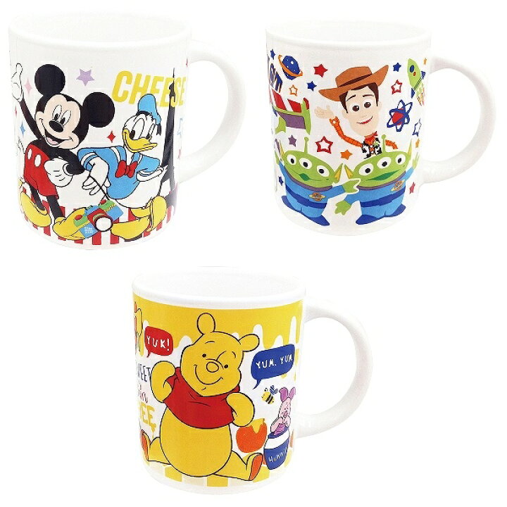 楽天市場 ディズニー マグカップアソート 雑貨 キャラクター コップ ギフト 誕生日 子ども会 施設 子供会 保育園 幼稚園 景品 イベント お祭り プレゼント 人気 色柄指定不可 不良対応不可 こどもモール タイガーキャット