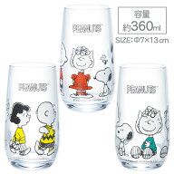 スヌーピーライン グラス{ コップ ガラス 食器 雑貨 キャラクター }{ ギフト 誕生日 }{ 子ども会 施設 }[…