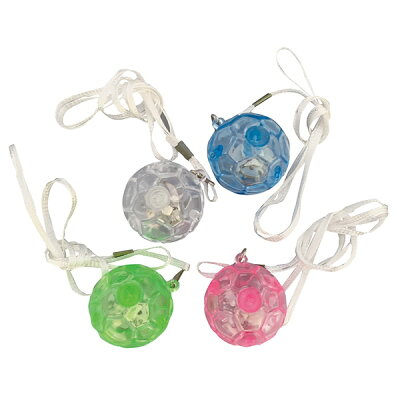 楽天市場 光る サッカーペンダント 玩具 光る おもちゃ スポーツ ペンダント ネックレス アクセサリー 景品 縁日 祭り 夜店 イベント 子ども会 幼稚園 施設 運動会 遠足 行楽 夏祭り 色柄指定不可 不良対応不可 こどもモール タイガーキャット