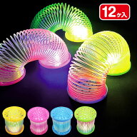 光るスプリング{ 玩具 光る おもちゃ }{ 縁日 祭り 夜店 }{ 子ども会 施設 }[ 子供会 保育園 幼稚園 景品…