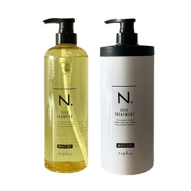 【送料無料】【2本セット】ナプラ N.エヌドット SHEA シャンプー750ml /トリートメント650g モイスチャー （しっとり）美容院・サロン専売品【napla】