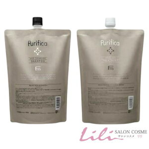 【2本セット】Fエイド プリフィカ シャンプー レフィル 800ml/トリートメント モイスト レフィル 800g フィヨーレ【フィヨーレ FIOLE Purifica】