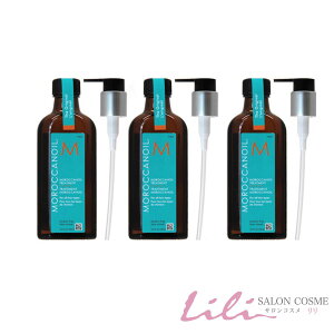 �y3�{�Z�b�g�z�����b�J���I�C�� �m�[�}�� 100ml×3�{�i�|���v�t���j�I�C���g���[�g�����g �yMOROCCAN OIL�z