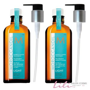 �y2�{�Z�b�g�z�����b�J���I�C�� ���C�g 100ml�i�|���v�t���j�I�C���g���[�g�����g �yMOROCCAN OIL�z