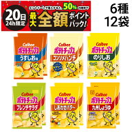 【9/20限定！50％で最大全額ポイントバック】【 送料無料 最強配送 】 カルビー ポテトチップス 6種類 ×…