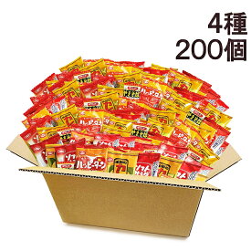 【 送料無料 最強配送 】 亀田製菓 ミニ せんべい 個包装 おつまみ 詰め合わせ アソート セット 4種 A 計200個 まとめ買い