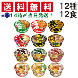 【 送料無料 あす楽 】 マルちゃん 日清 カップ麺 12種 ×各1個 計12食 食べ比べ 詰め合わせ アソート セット まとめ買い