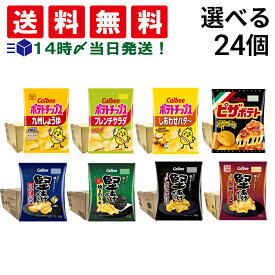 【 送料無料 最強配送 】 カルビー スナック菓子 選べる 2ケース 合計24個 セット まとめ買い