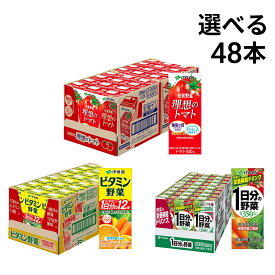 【 送料無料 最強配送 】 伊藤園 野菜ジュース 紙パック 200ml 選べる 2ケース 計48本 まとめ買い