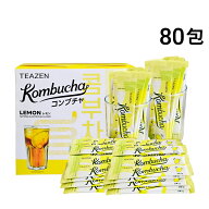 【 送料無料 】 TEAZEN コンブチャ レモン 80包 まとめ買い