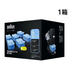 【 送料無料 最強配送 】 P&G ブラウン 電気シェーバー用洗浄液 6個入 1箱 CCR6 大容量