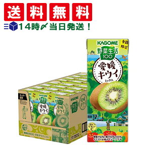 緊急値下げ 賞味期限 2025.11.29 【 送料無料 最強配送 】 カゴメ 野菜生活100 愛媛キウイミックス 195ml 紙パック まとめ買い