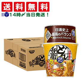 緊急値下げ 特価 【 送料無料 最強配送 】 日清食品 完全メシ どん兵衛 カレーうどん 112g ケース販売 まとめ買い