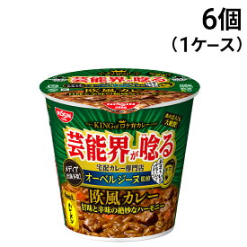 【 送料無料 最強配送 】 日清食品 オーベルジーヌ監修 欧風カレー 87g × 6個 ( 1ケース ) まとめ買い