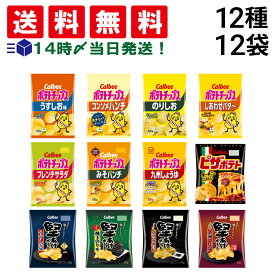 【 送料無料 最強配送 】 カルビー スナック菓子 12種 ×各1個 食べ比べ 詰め合わせ アソート セット まとめ買い