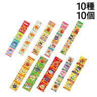 【 送料無料 最強配送 】 アンパンマン 4連 お菓子 食べ比べ 10種類 各1個 詰め合わせ アソート セット …