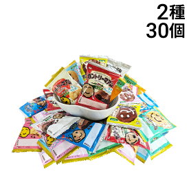 【 送料無料 】 不二家 カントリーマアム 2種 各15個 ( バニラ & ココア ) 計30個 詰め合わせ アソート セット