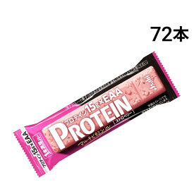 【 送料無料 最強配送 】 アサヒグループ食品 1本満足バー プロテイン ストロベリー 39g × 72本 セット まとめ買い 大容量