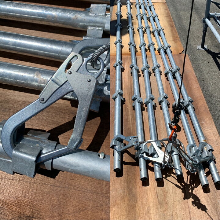 楽天市場】【週間ランキング5冠達成】荷揚げ 荷吊り ワイヤー6本用 