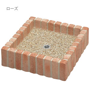 ガーデンパン 水受け ネオキャスティ タイトレンガタイプ 庭 屋外 水栓パン 手洗い おしゃれ 水受けパン 屋外シンク 排水パン ガーデンシンク 水まわり 水洗 おすすめ シンプル モダン 手洗