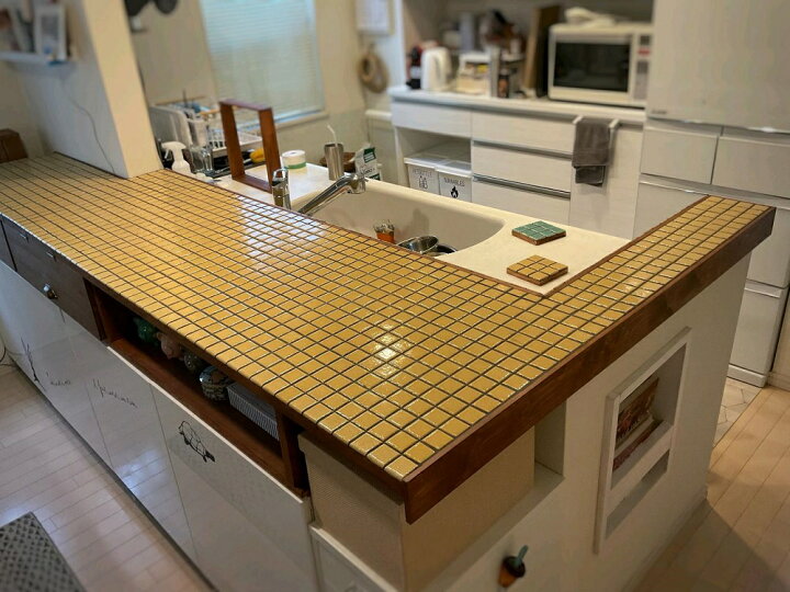 楽天市場 古窯変 モザイクタイル シート 販売 35角 和風 モダン おしゃれ アンティーク 大正 ロマン 昭和 レトロ キッチン 玄関 テーブル 浴室 風呂 洗面所 Diy リフォーム 床 壁 インテリア 建材 日本製 美濃焼 耐熱 ちょっと大きい かわいい タイル通販