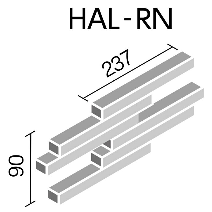 楽天市場】タイル 千陶彩(せんとうさい) ボーダーBJユニット HAL-RN 