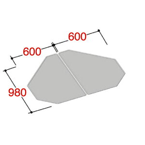 Cӂ 1200pgӂ(2) YFK-1298B(2) TCY 100×120cmp(TCY980×1200mm) /Ct^ t^/ LIXIL INAX [wґSɎgTL[N[|zzI]