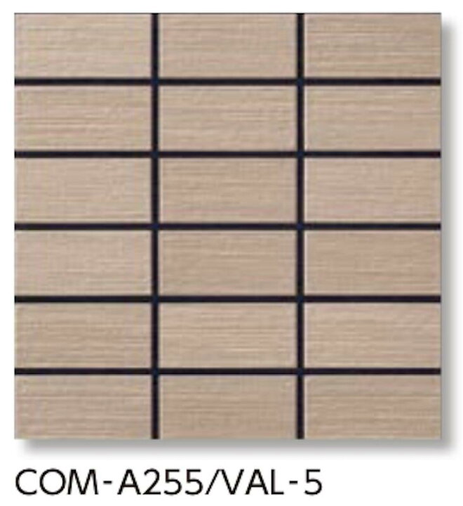 楽天市場】タイル バレット 50mm二丁紙張り COM-A255/VAL-1 COM-A255 