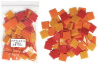 【全品P10倍+20%OFFクーポン 4/14〜17】訳あり 特価品 SGガラスモザイク レッド系3色MIX 約200g入 SG-GLA…