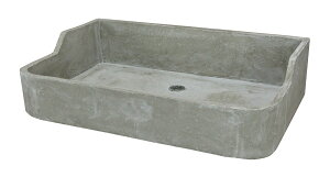 タイル流し台 ガーデンシンク用モルタル下地 L サイズ排水口中央