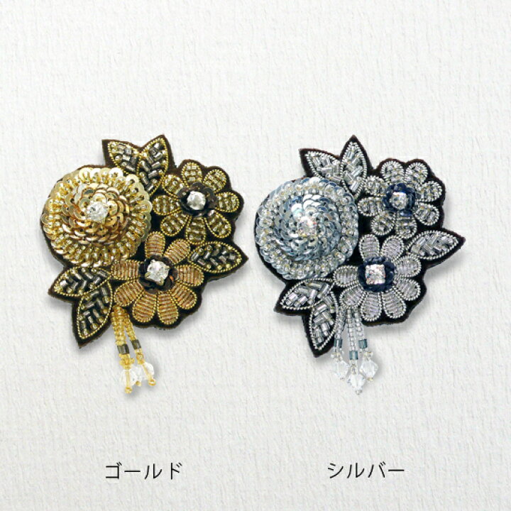 楽天市場】チリア 田川啓二 ビーズ刺繍のブローチ花 TILIA ちりあ 