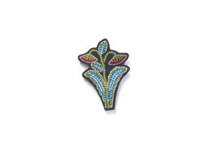 �yKLAUS HAAPANIEMI × KEIJI TAGAWA�z�@Red flower Brooch