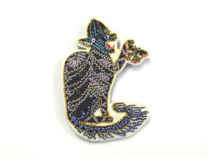�yKLAUS HAAPANIEMI × KEIJI TAGAWA�z�@Black Cap Putte Brooch Large�y���z