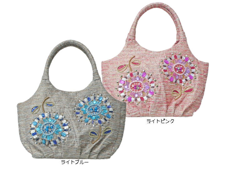 楽天市場】チリア 田川啓二 ビジューフラワーバッグ ビーズ刺繍 