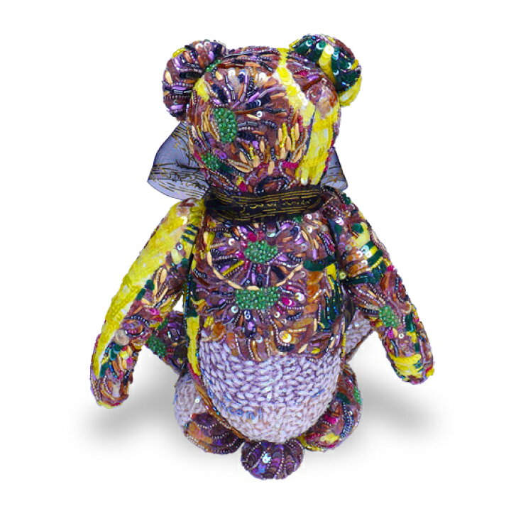 楽天市場】チリア 田川啓二 ART TEDDY BEAR Gogh -Sanflower- : 田川 