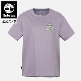 【公式】ティンバーランド Timberland レディース 半袖 フロント&バック プリント グラフィック Tシャツ